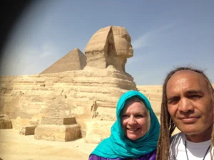 Dellaina & Ihaia Sphinx Giza